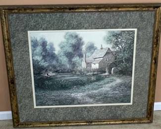 McNaughton Water Mill Landscape Print