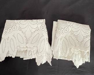 Vintage Lace Window Valances