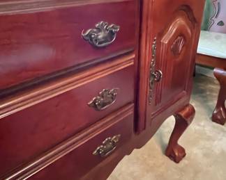 AICO Amini Innovation Corp Chippendale Style Buffet