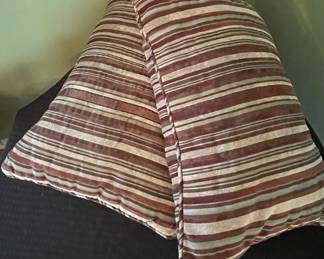 Decorative Striped Throw Pillows
