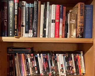 Assorted Mixed Media Library Collection