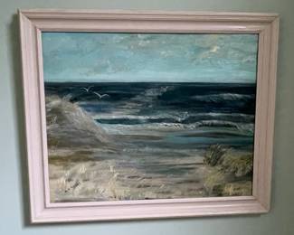 M.H. Sperry Coastal Seascape Oil Painting