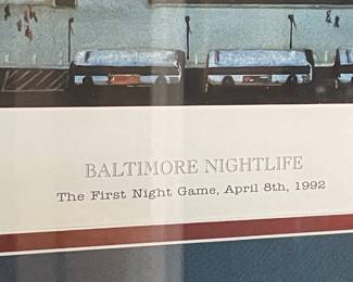 David G. Yost 'Baltimore Nightlife' Limited Edition Print