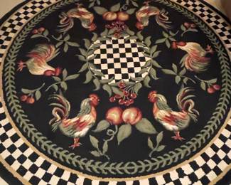 Dalyn Rug Company Rooster & Fruit Motif Area Rug