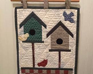 Debbie Mumm "Mumm's the Word for the Birds" Quilt Pattern Wall Hanging