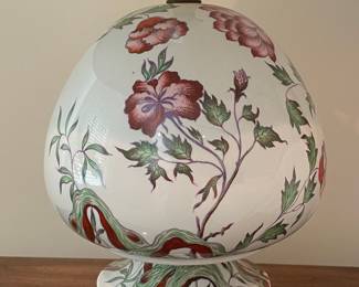 Chinoiserie Ginger Jar Ceramic Table Lamp