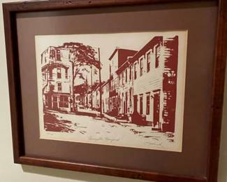 C. Black Limited Edition Print, Annapolis, Maryland
