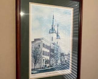 David G. Yontz, 'Spires of East Church Street' Limited Edition Print