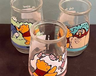 Welch's Pooh's Grand Adventure Jelly Jar Glasses