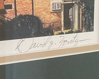 David Yontz Signed Limited Edition Print 'All Saints' Spire'
