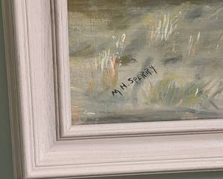 M.H. Sperry Coastal Seascape Oil Painting
