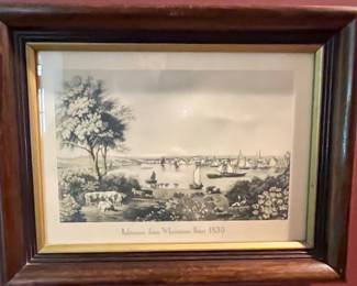 Baltimore Taken Near Whetstone Point 1830 Print