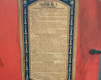 E. Ingraham Co. Duplex Fashion No. 1 Mantle Clock
