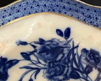 Victorian Aesthetic Movement Porcelain Serving Dish