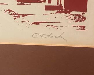 C. Black Limited Edition Print, Annapolis, Maryland