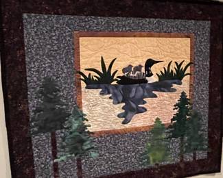 Loon Creek Quilt Wall Hanging by McKenna Ryan
