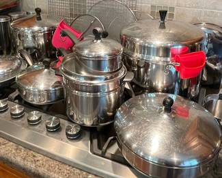Farberware Aluminum Clad Stainless Steel Cookware Set