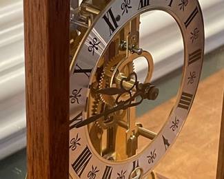 Franz Hermle Skeleton Mantel Clock 791-081