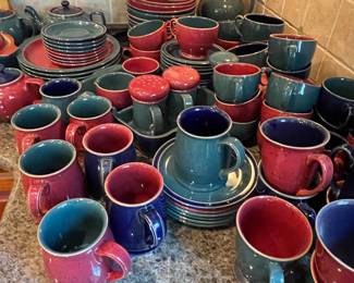 Denby Pottery 'Harlequin' Collection Stoneware