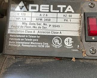 Delta 31-080 1-inch Belt / 5-inch Disc Sander