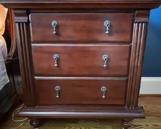 Nichols & Stone Three-Drawer Nightstand