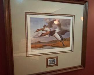 Robert A. Ginder Federal Duck Stamp Print