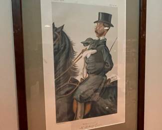Vanity Fair 'Haute École' Print by Spy