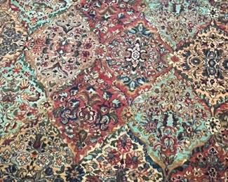 Karastan Multicolor Panel Kirman Area Rug