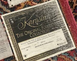 Karastan Original Collection Multicolor Panel Kirman Runner 2'6" x 12'