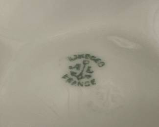 A. Lanternier Limoges Oyster Plate
