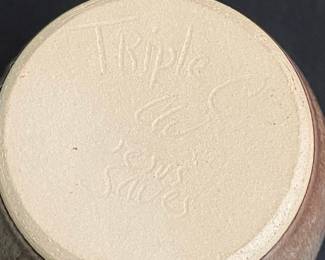 Triple C Pottery Small Vase