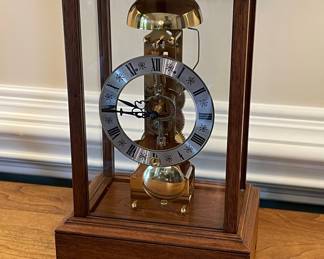 Franz Hermle Skeleton Mantel Clock 791-081