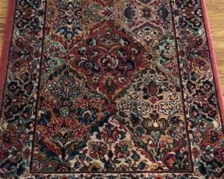Karastan Original Collection Multicolor Panel Kirman Runner 2'6" x 12'