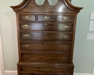Statton Trutype Americana Bonnet-Top Highboy