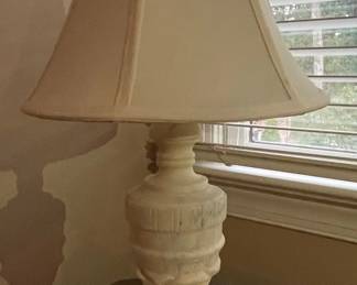 Vintage Alabaster Urn Table Lamp