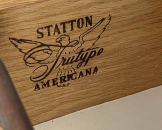 Statton Trutype Americana Bonnet-Top Highboy
