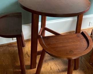 The Bartley Collection Ltd. Nesting Stool Table Set
