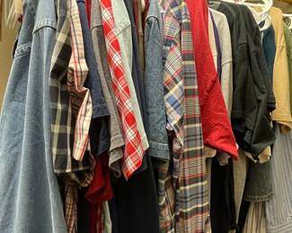 Men's Flannel and Casual Shirt Bundle