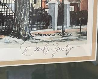 David G. Yontz, 'Council Street' Limited Edition Print