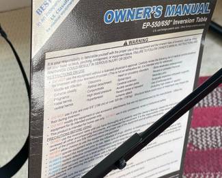 Teeter Hang Ups EP-550 Inversion Table