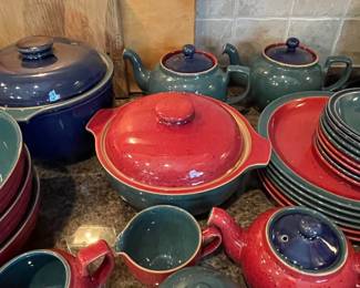 Denby Pottery 'Harlequin' Collection Stoneware