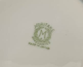 Noritake Hand Painted Rose Pattern Two-Handled Bowl