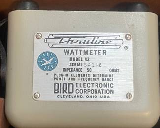 Bird Electronic Corporation Model 43 Thruline Wattmeter