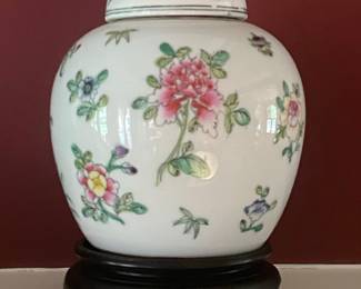 Y.T. Japanese Porcelain Ginger Jar