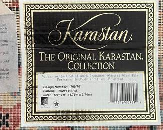 Karastan The Original Karastan Collection Navy Heriz Rug