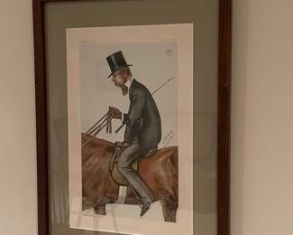Vanity Fair Lithograph 'A Liberal Peer'