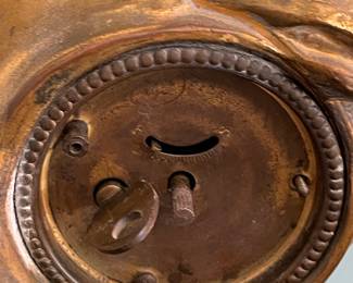 Seth Thomas Art Nouveau Figural Mantel Clock