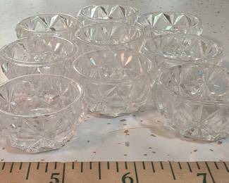 Set of glass salts