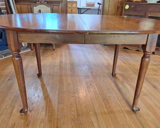 Watertown Table Slide Corporation oval table with three 12 inch leaves