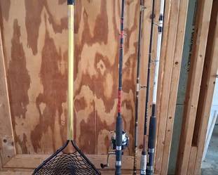 Daiwa, Penn fishing rods and reels and large dip net